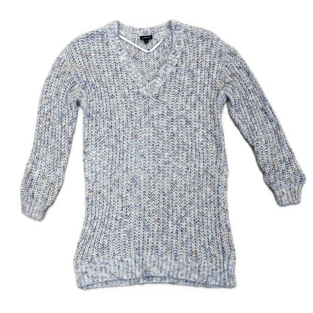 Torrid Confetti Knit V-Neck Sweater Torrid sz 0 US sz 12